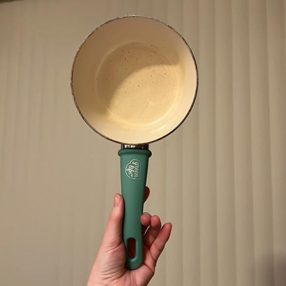 💝 $1 when Bundled 💝 GREEN LIFE Small Blue/Green Pot - Picture 9 of 11